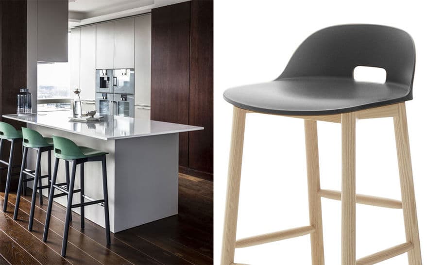 alfi low back stool