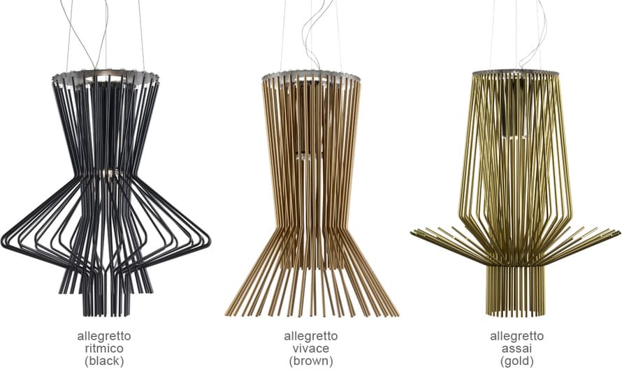 allegretto suspension lamps