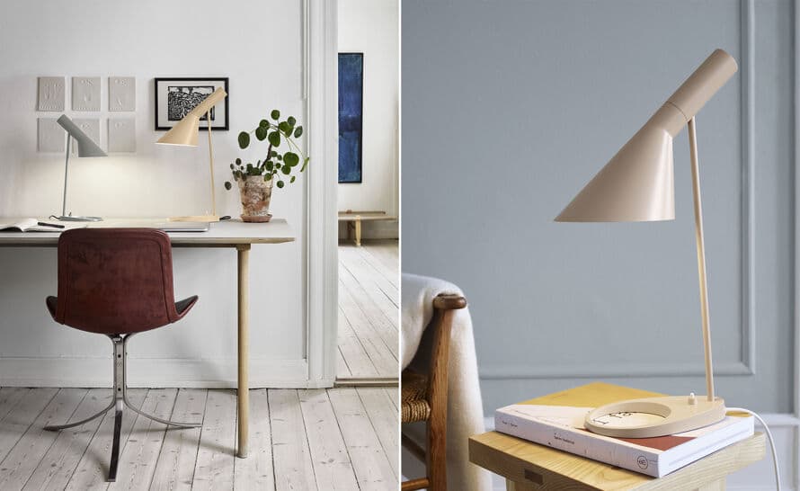 arne jacobsen table lamp