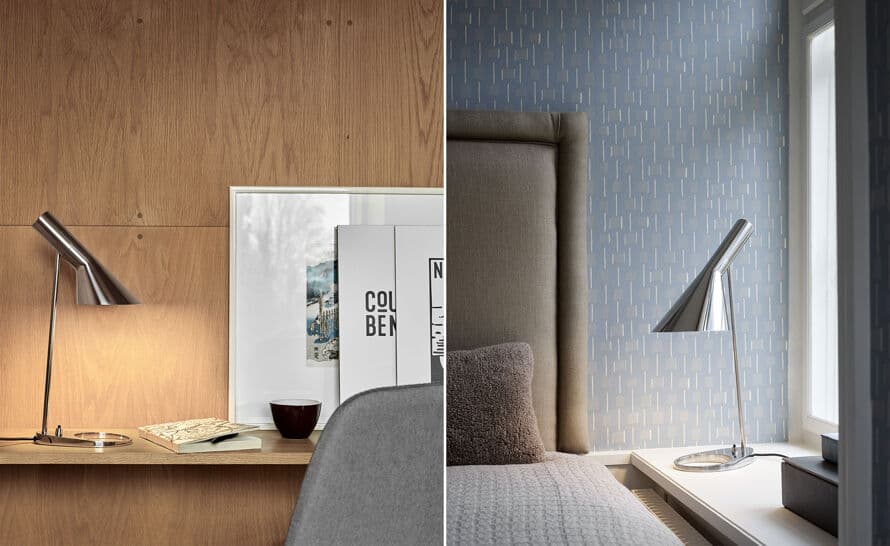 arne jacobsen table lamp
