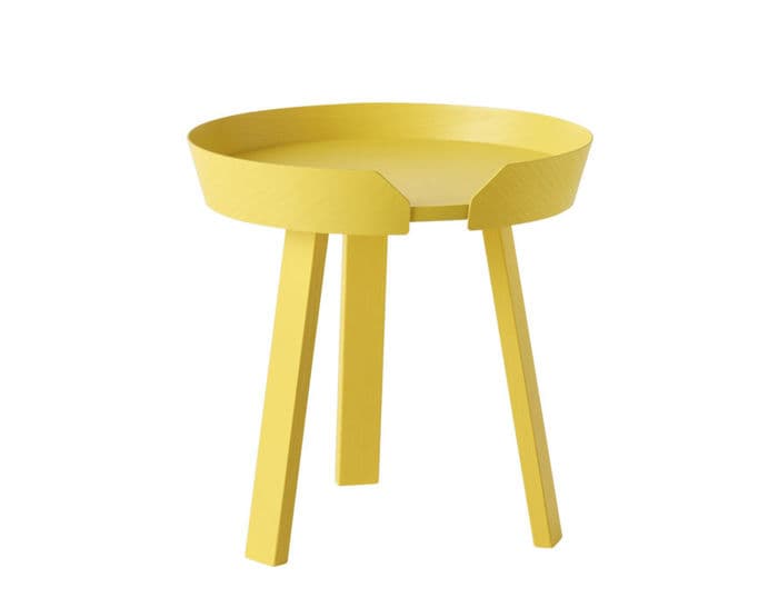around coffee table