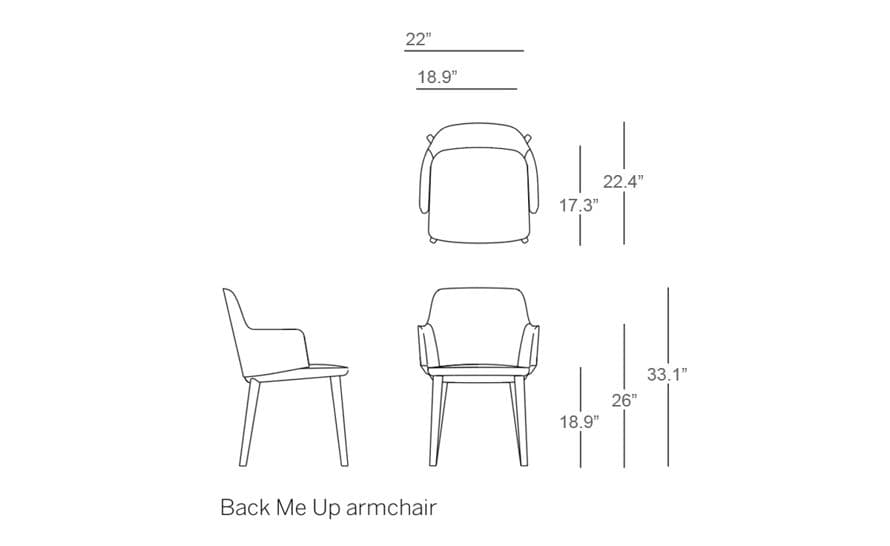 back me up armchair