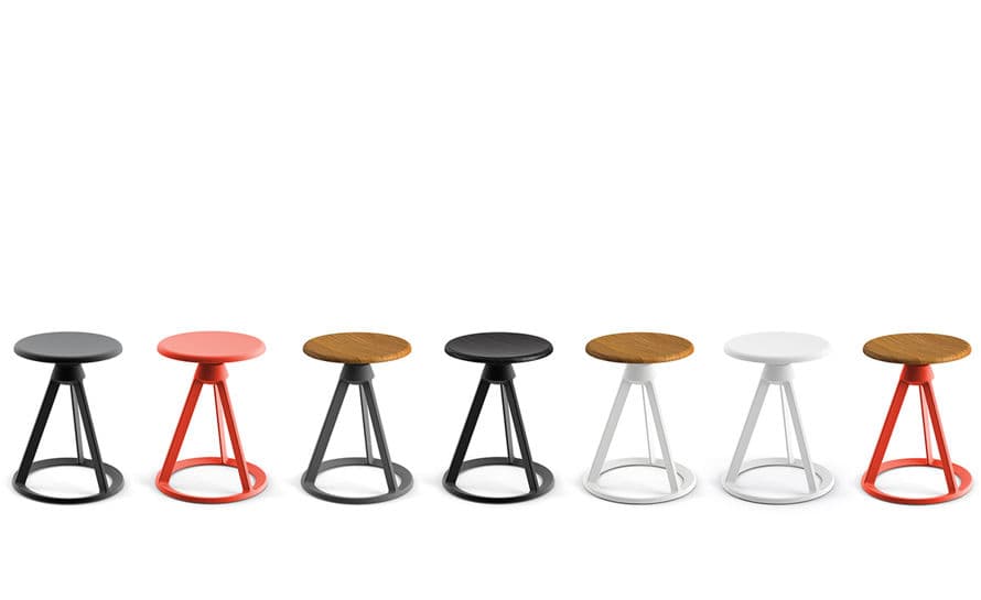 barber & osgerby piton fixed height stool