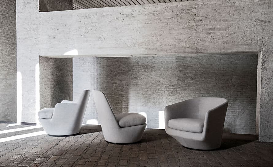 bensen u turn club chair