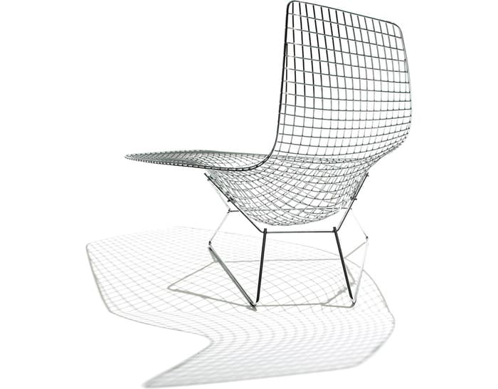 bertoia asymmetric chaise lounge