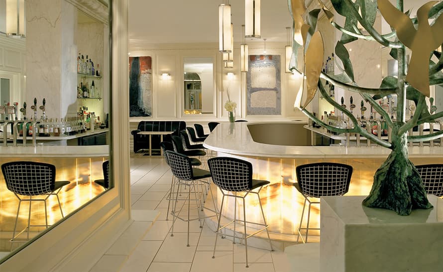 bertoia stool upholstered