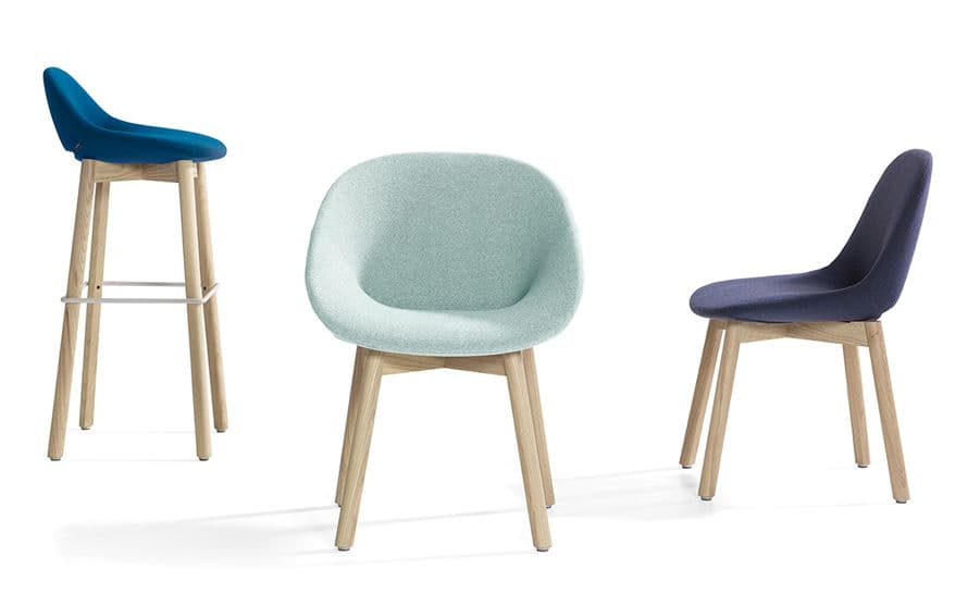 beso wood 4 leg armchair