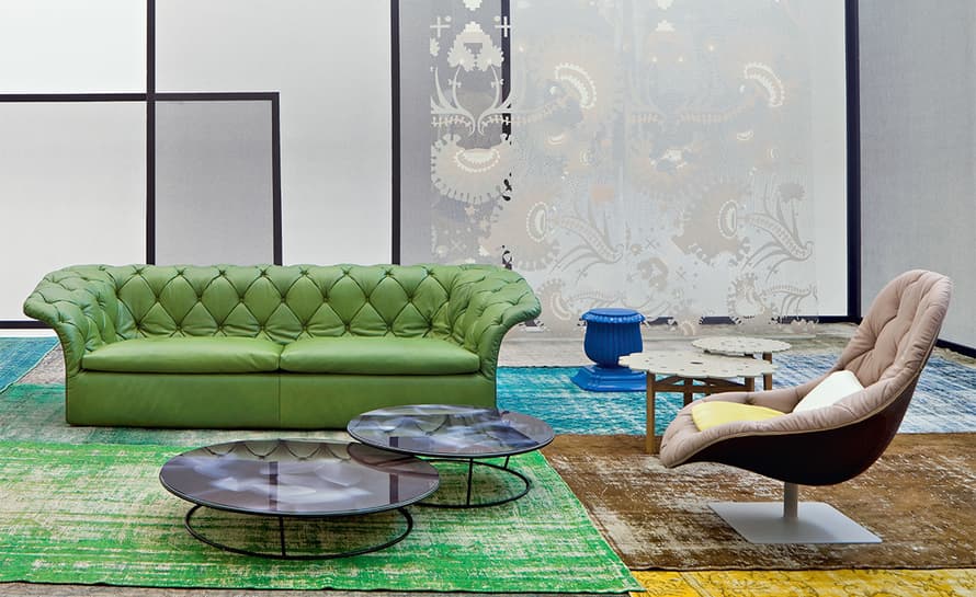 bohemian tall armchair