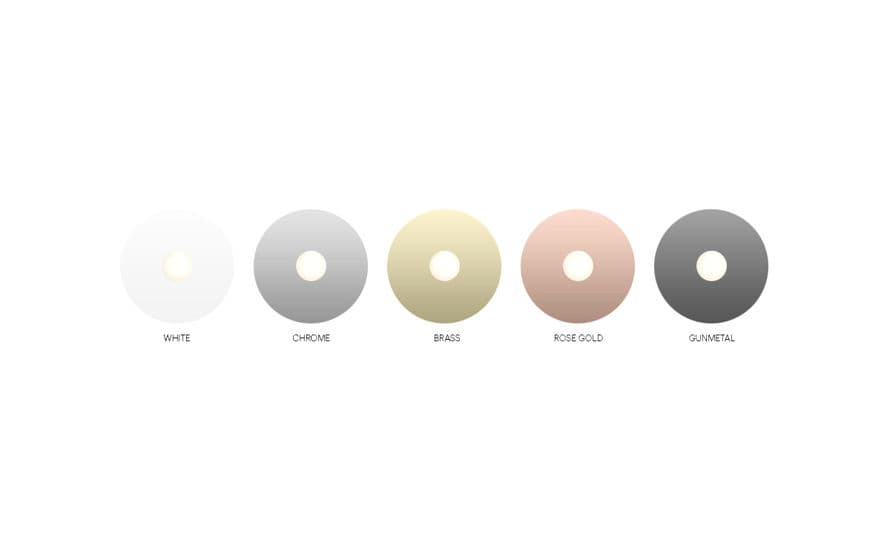 bola disc flush grouping light