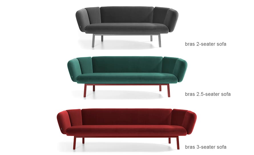 bras 3 seat sofa