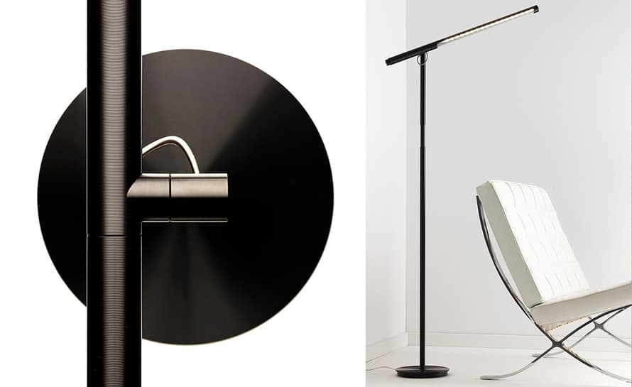 brazo led floor lamp