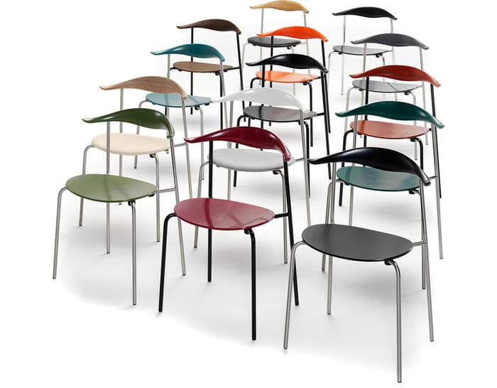 hans wegner ch88t stacking chair