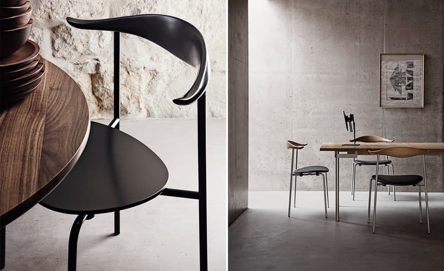 hans wegner ch88t stacking chair