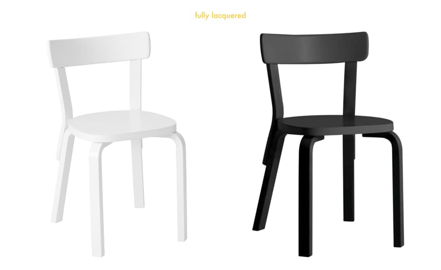 alvar aalto chair 69