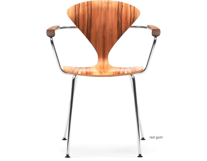 cherner metal leg arm chair