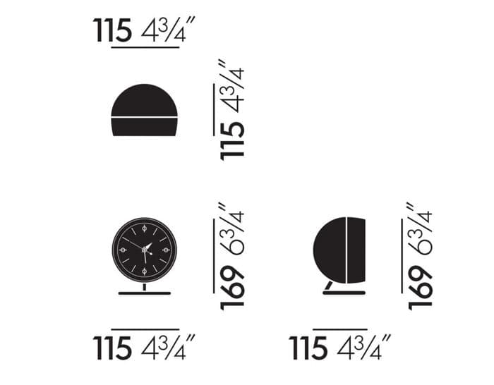 george nelson chronopak clock