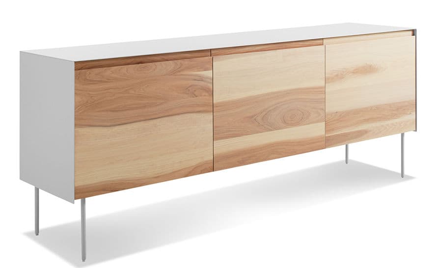 clad 3 door credenza