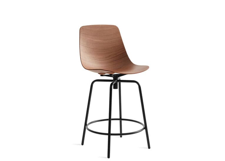 clean cut swivel stool