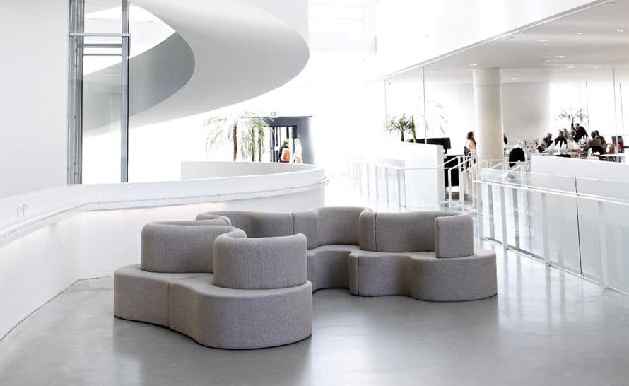 panton cloverleaf 6 unit sofa