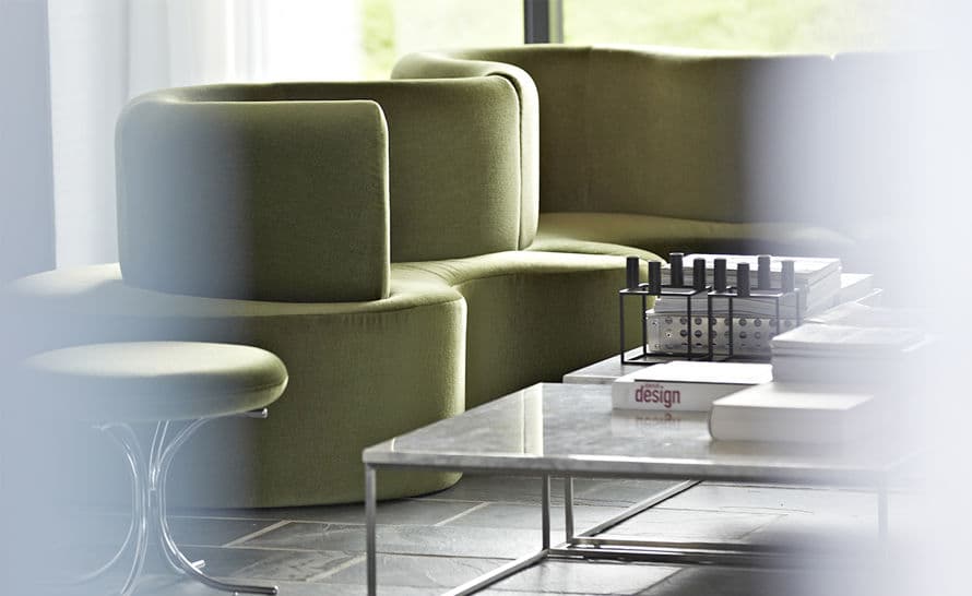 panton cloverleaf 6 unit sofa