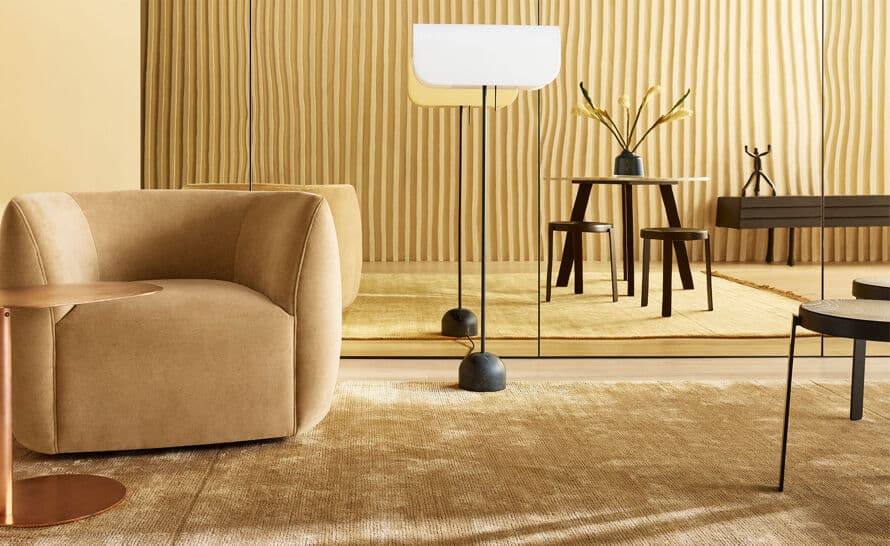 council swivel lounge chair