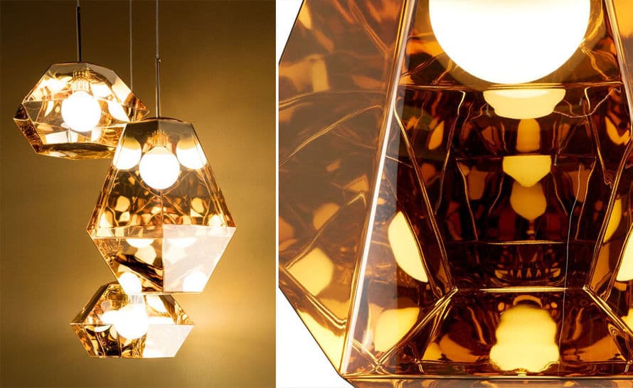cut tall suspension lamp