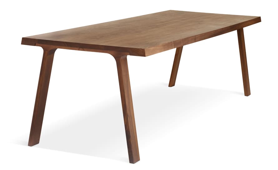 doble table walnut