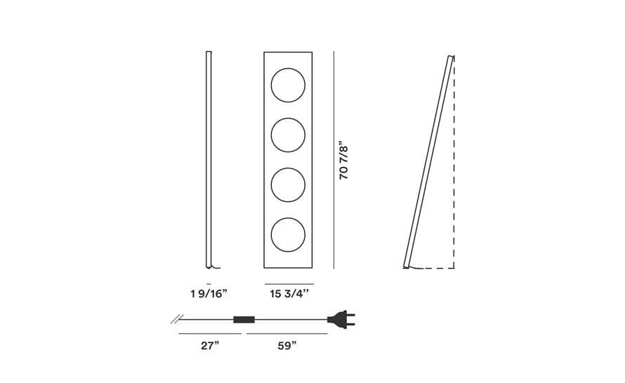 dolmen floor lamp
