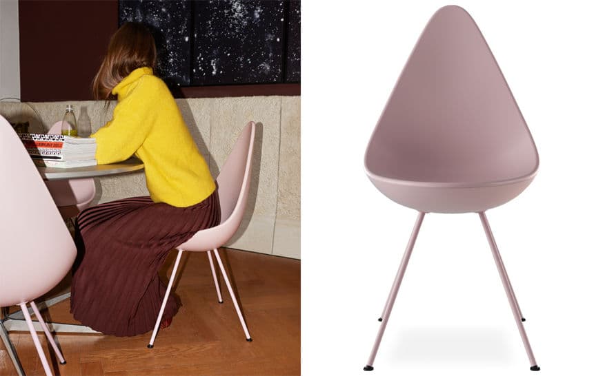 drop chair plastic