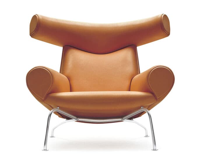 hans wegner ej100 ox chair