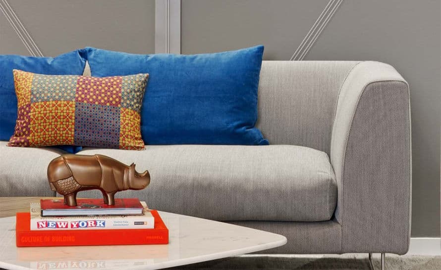 elan 90 inch three seat sofa