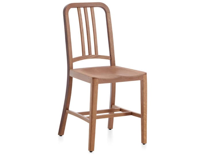 emeco navy wood chair