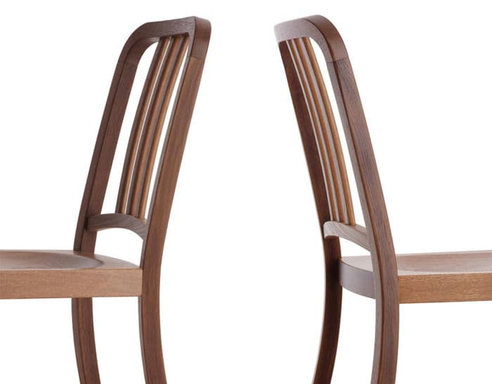 emeco navy wood chair
