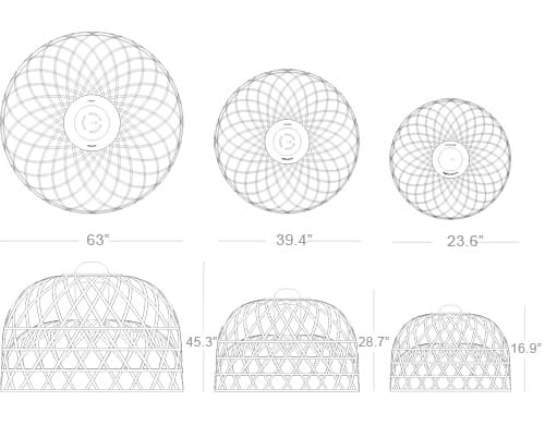 emperor suspension lamp