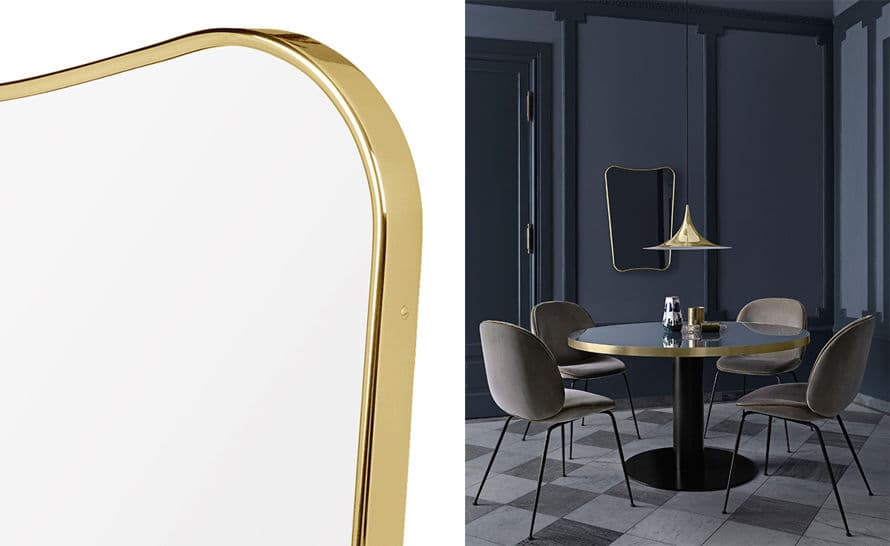 f.a. 33 rectangular wall mirror