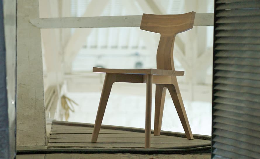 fin dining chair 344