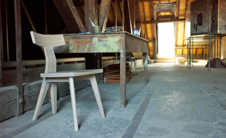 fin dining chair 344