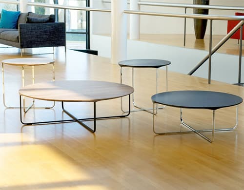 flint 110 round coffee table