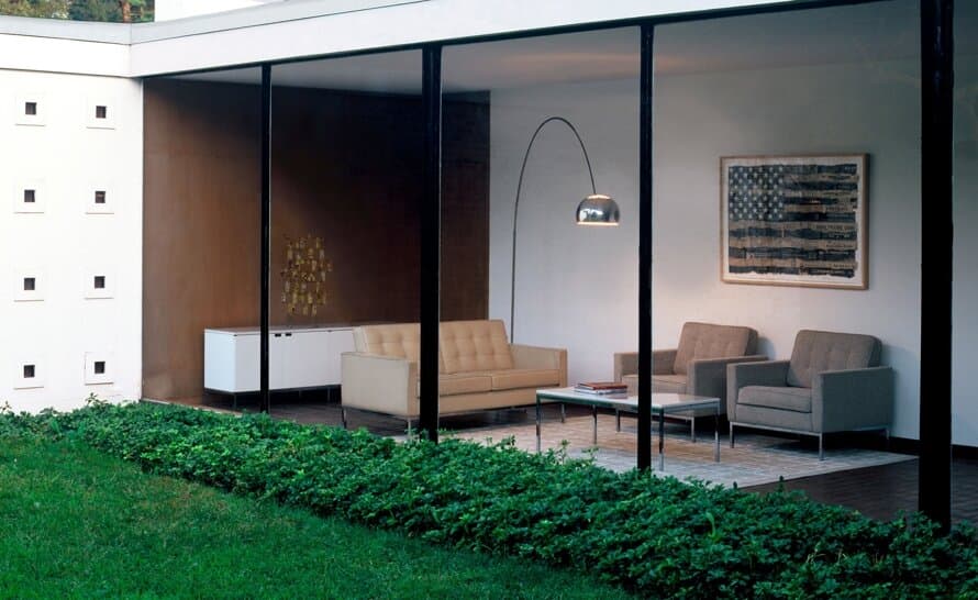 florence knoll 2 position credenza