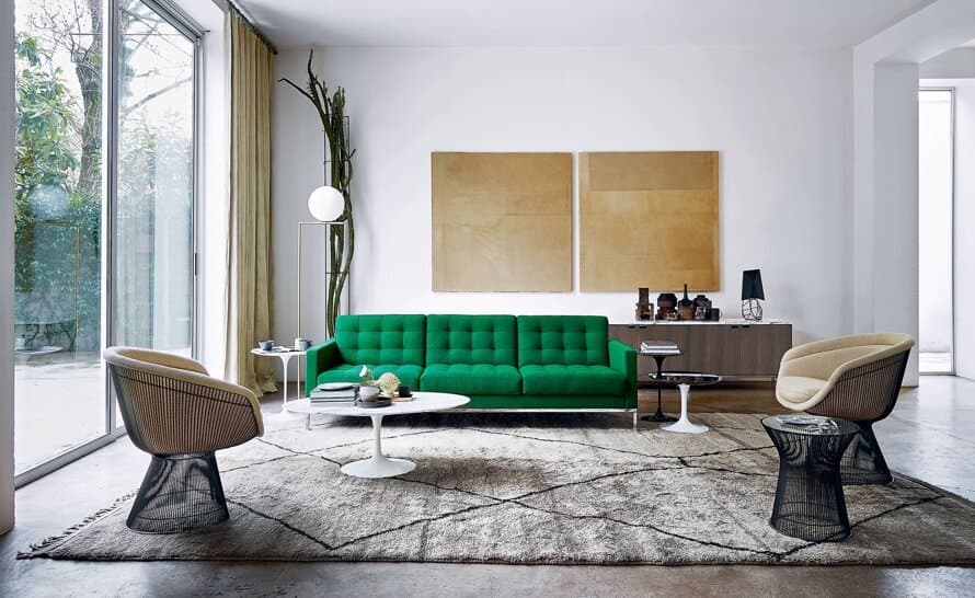 florence knoll 2 position credenza