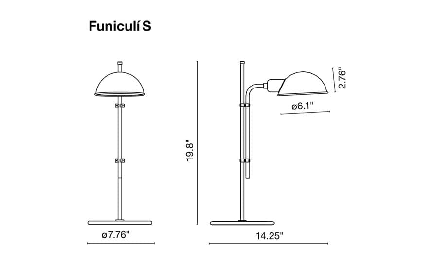 funiculi table lamp