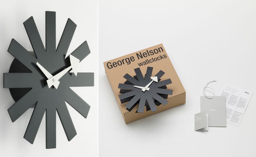 george nelson asterisk clock