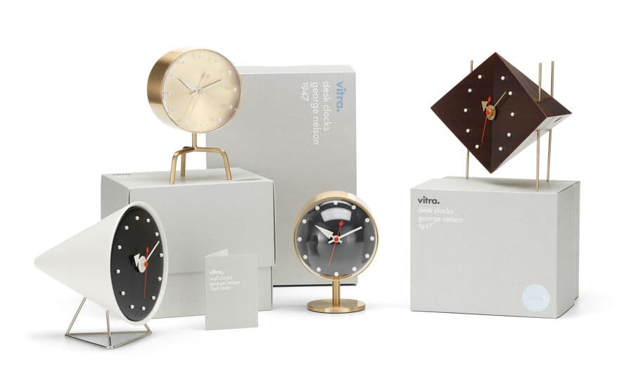 george nelson cone desk clock