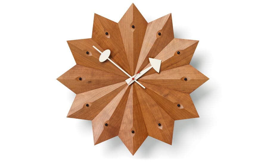 george nelson fan clock
