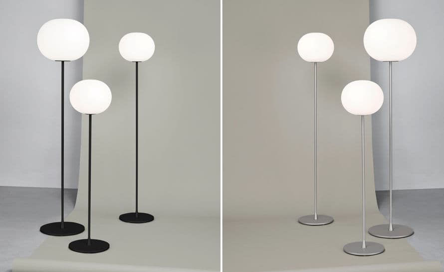 glo ball floor lamp