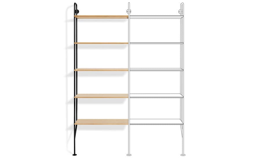 hitch bookcase