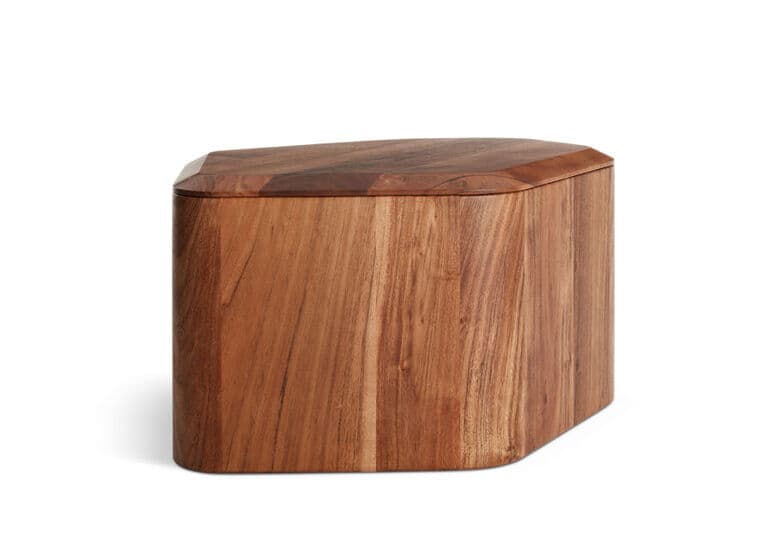 hoard side table with storage