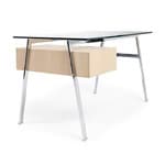 homework 1 desk with glass top