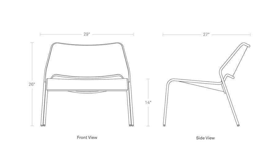 hot mesh lounge chair