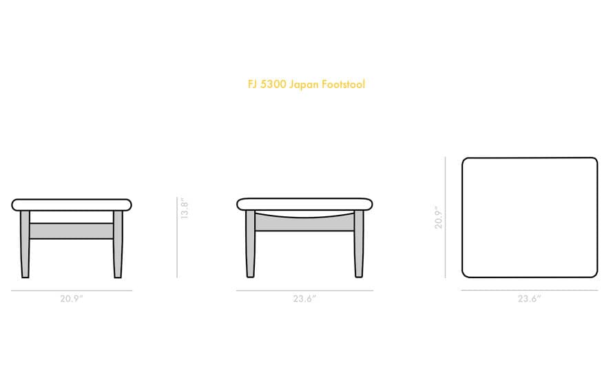 Japan Footstool